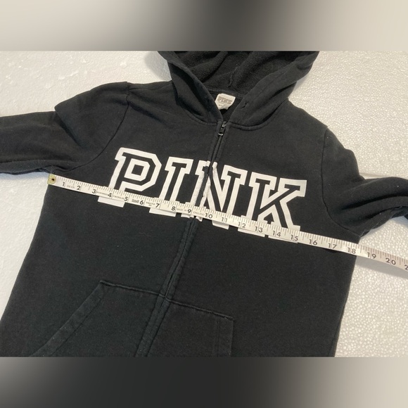 PINK women’s zip hoodie. Size M - Picture 5 of 9